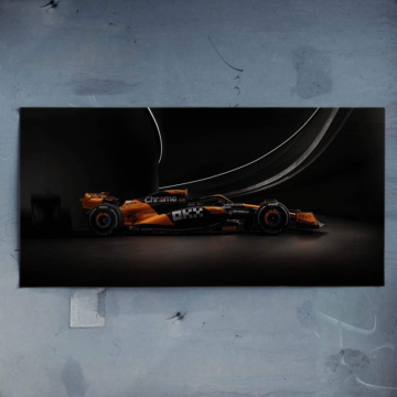 McLaren Formula 1 Side View Poster Art