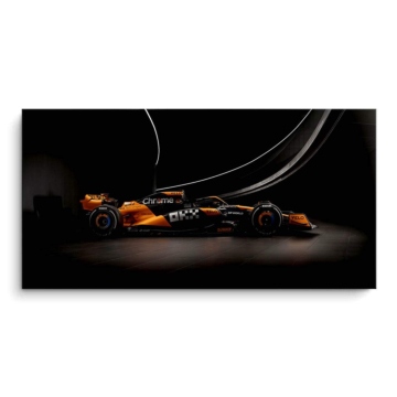 McLaren Formuła 1 z boku - obraz na matowym PVC