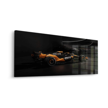 McLaren Formuła 1 na ekspozycji - obraz na szkle akrylowym