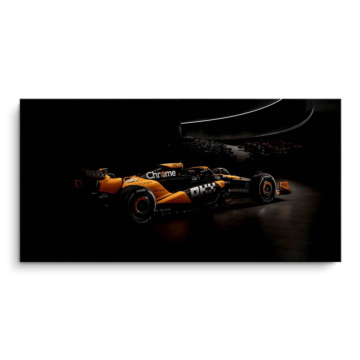 McLaren Formuła 1 na ekspozycji - obraz na matowym PVC