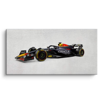 Red Bull Racing Side View Canvas Art