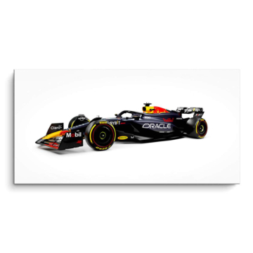 Red Bull Racing z boku - obraz na matowym PVC