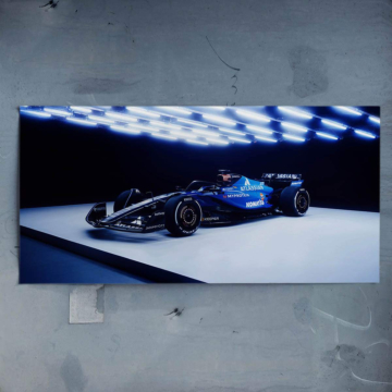 Williams Racing Formula 1 Exhibition Poster Art