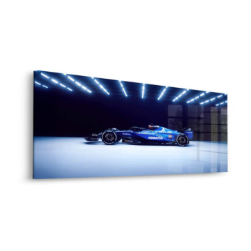 Williams Racing Formuła 1 na wystawie - obraz na szkle akrylowym