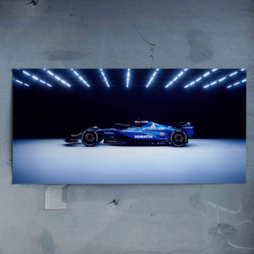 Williams Racing Formula 1 Exhibition Poster Art