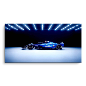 Williams Racing Formuła 1 na wystawie - obraz na matowym PVC