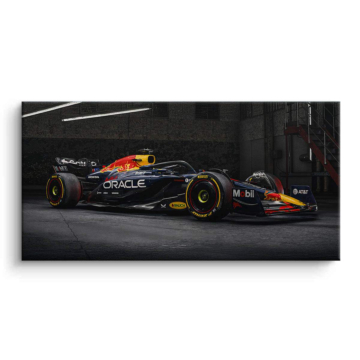 Red Bull Racing Night Track Canvas Art