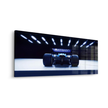 McLaren Formuła 1 podczas prezentacji - obraz na szkle akrylowym