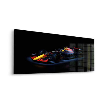 Bolid Red Bull Racing Formuły 1 - obraz na szkle akrylowym