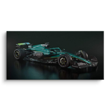 Aston Martin Formula 1 Car Canvas Art