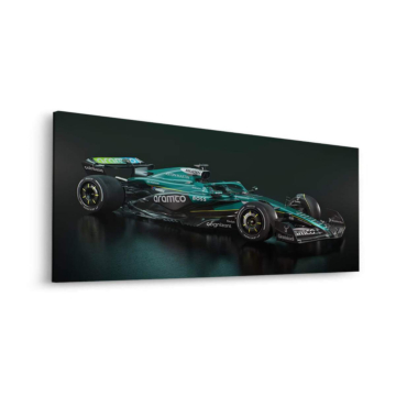 Aston Martin Formula 1 Car Dibond Matt Art