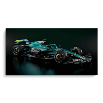 Aston Martin Formula 1 Car PVC Matt Art