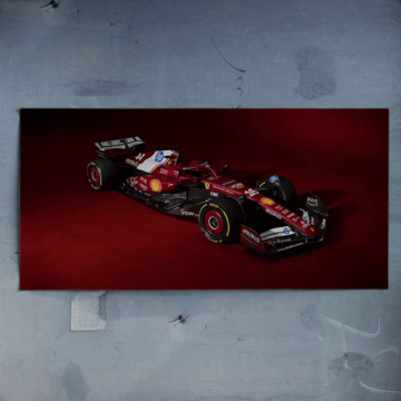 Ferrari Formula 1 Spotlight Poster Art
