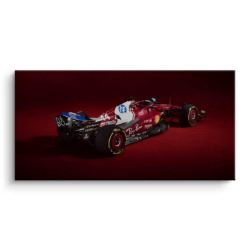 Ferrari Formula 1 Side View Canvas Art