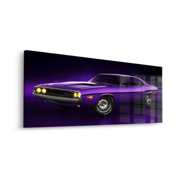 Dodge Challenger Inspired Acrylic Glass Art