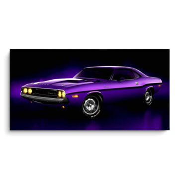 Dodge Challenger Inspired PVC Matt Art