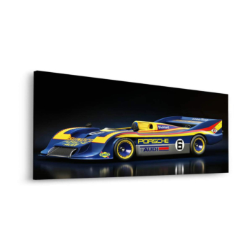 Coche de carreras Porsche 917 inspirado - cuadro Dibond mate