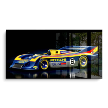Bolide inspiré de Porsche 917 - tableau PVC brillant