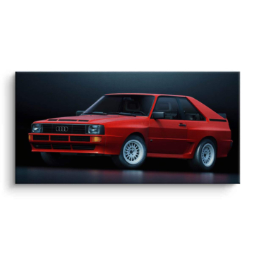 Audi Quattro Rally Car Canvas Art