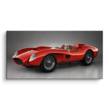 Red Ferrari Classic Racer Canvas Art