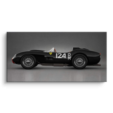 Vintage Ferrari Race Car Canvas Art