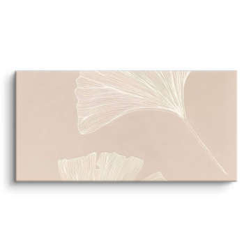 Soft Ginkgo Leaves Canvas Art