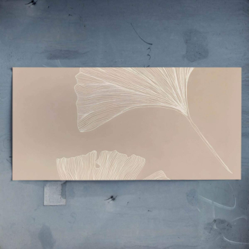 Doux ginkgo feuilles - poster