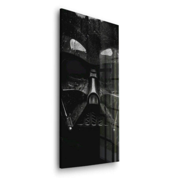 Darth Vader Inspired Dark Mask Acrylic Glass Art