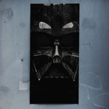 Darth Vader Inspired Dark Mask Poster Art