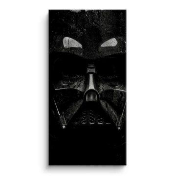 Darth Vader Inspired Dark Mask Canvas Art