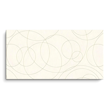 Soft Abstract Circles PVC Matt Art