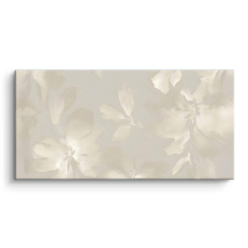 Soft Neutral Floral Canvas Art