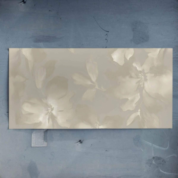Sanftes neutrales Blumenmoti - Poster