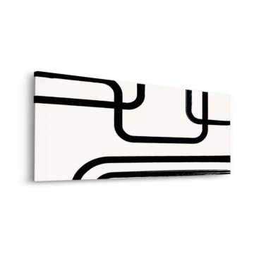 Audacieux minimaliste ligne - tableau Dibond mat