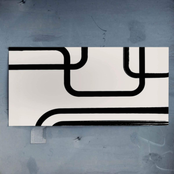 Bold minimalista línea - póster
