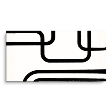 Bold Minimal Line PVC Matt Art