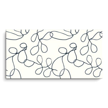 Tangled Botanical Lines PVC Matt Art