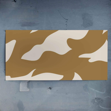 Motif camouflage beige - poster