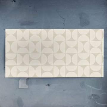 Neutral Circle Pattern Poster Art