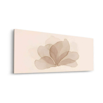 Abstrait doux petal - tableau Dibond mat