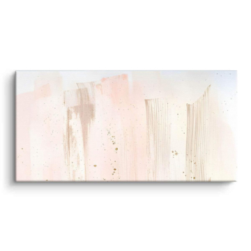 Sanfte Wandtextu - Leinwandbild