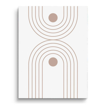 Infinite Arch Lines PVC Matt Art