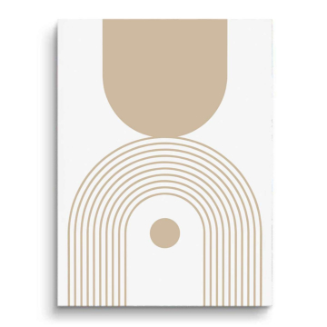 Neutral Arch Lines PVC Matt Art
