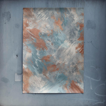 Abstrait doux painting - poster