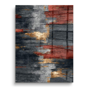 Texture urbaine abstraite - tableau PVC brillant