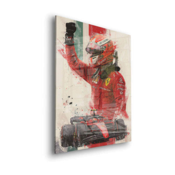 Ferrari Hamilto - Acrylglasbild