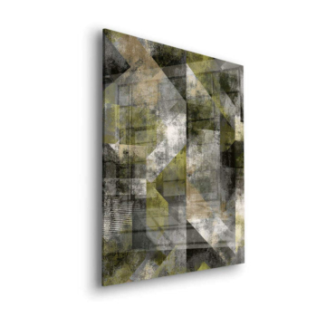 Urban Jungle Abstract Acrylic Glass Art