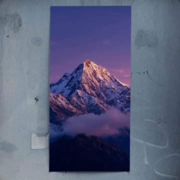 Górski szczyt Everestu - plakat