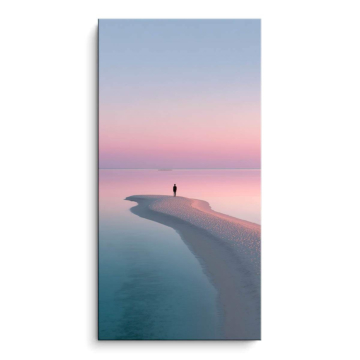 Ocean Sandbar PVC Matt Art