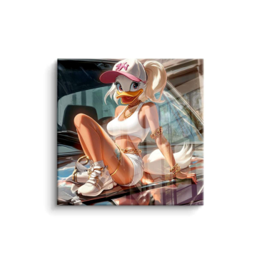 Pin-up inspirowany Lolą Bunny - obraz na PVC z połyskiem